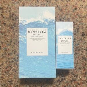 Centella moisture cream and blue serum from Madagascar, new with box
